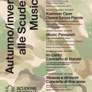Scuderie Musicali picture of the event: AUTUNNO INVERNO ALLE SCUDERIE MUSICALI
